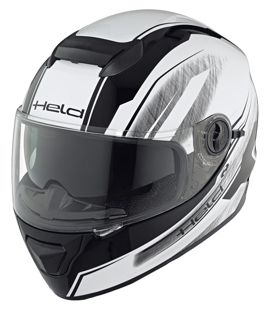 Casque intégral Held KATANA blanc/noir - L