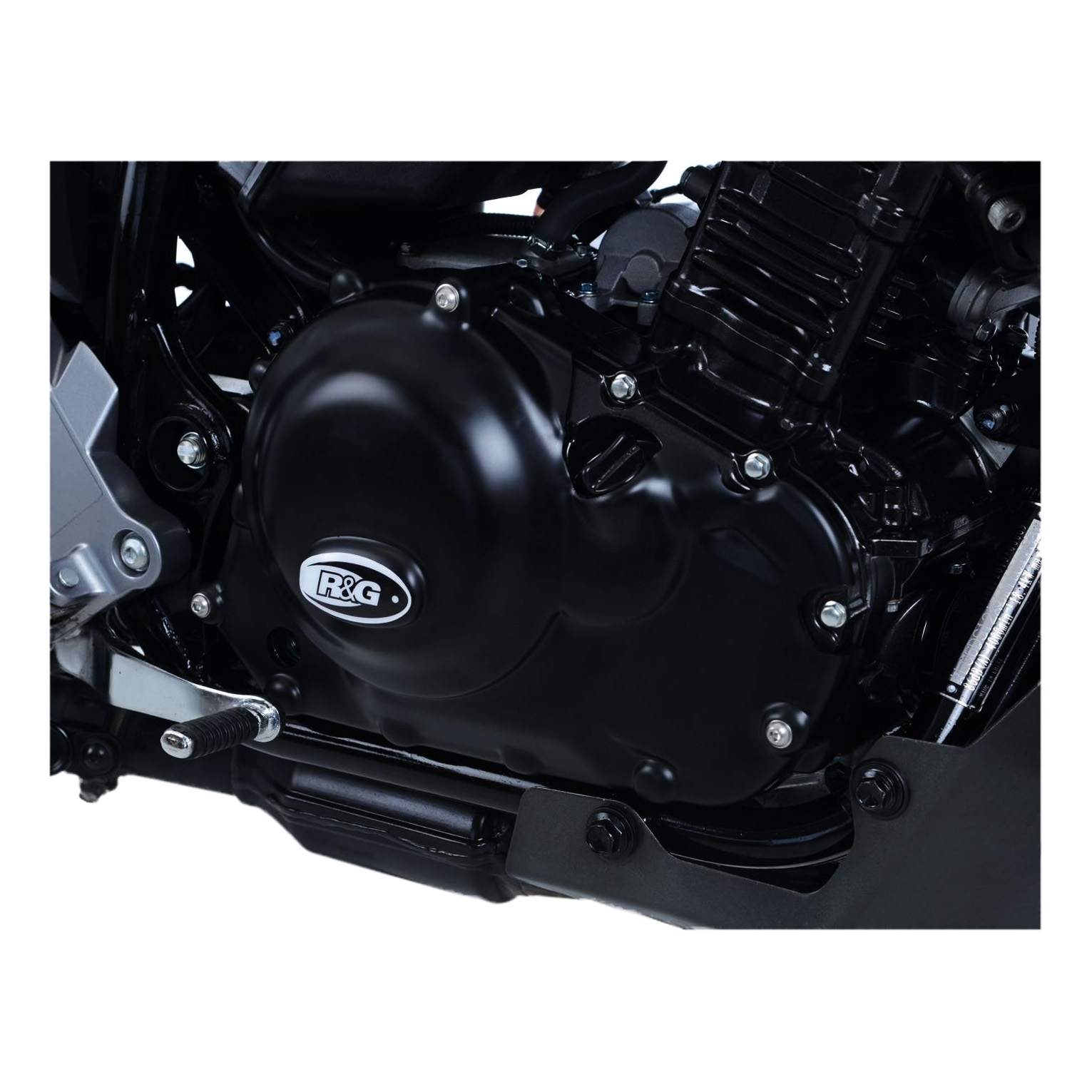 Couvre carter droit R&G Racing noir Suzuki GSX-R 250 17-18