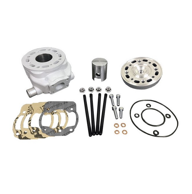Cylindre Culasse alu Bidalot RF50WR adaptable Ø40 Derbi Euro 2