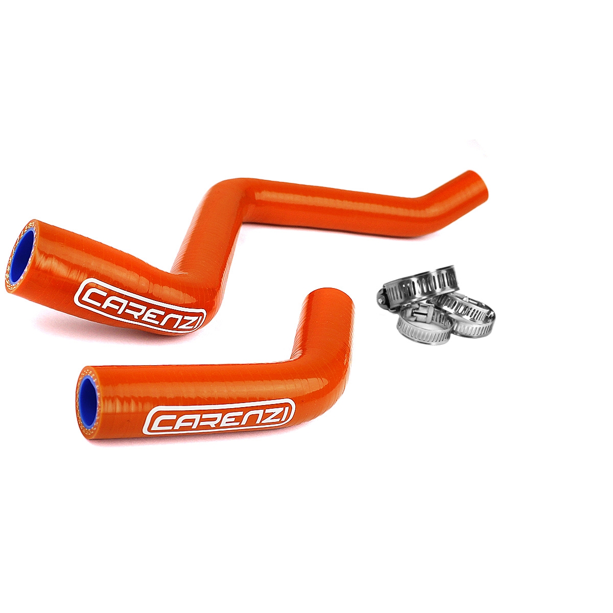 Durite silicone Carenzi orange Derbi Euro 3