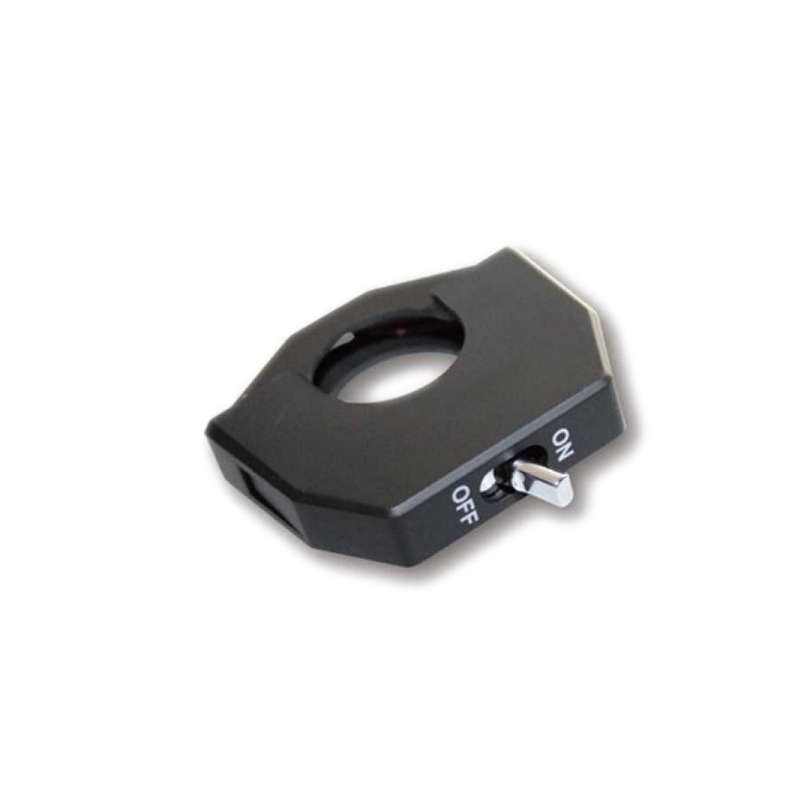Commodo Daytona on/off bouton levier noir mat