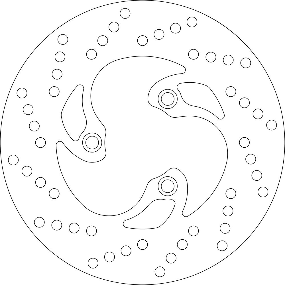 Disque de frein avant SBS 5182