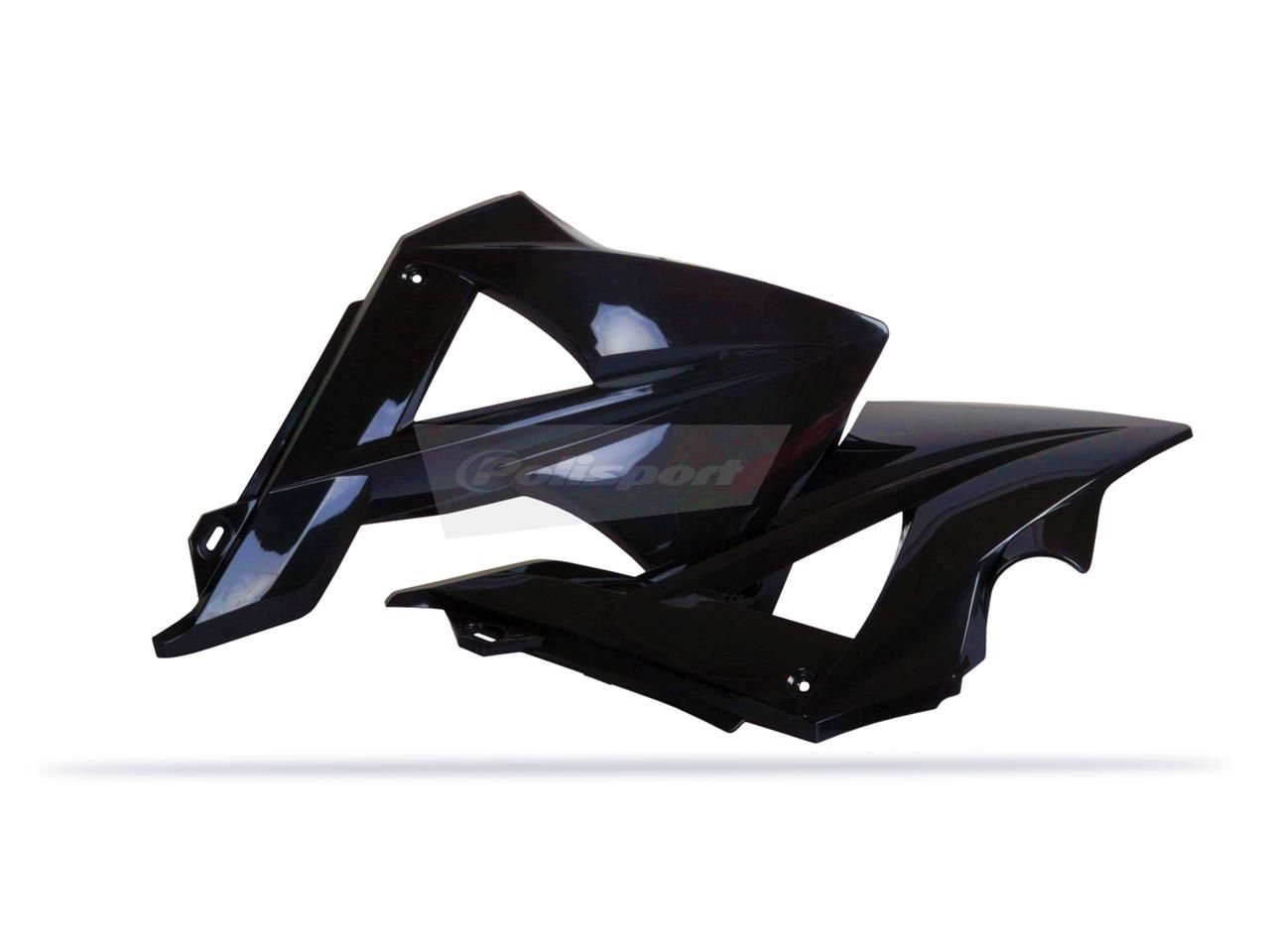 Ouïes de radiateur Polisport Gas Gas 125 EC 2011 noir