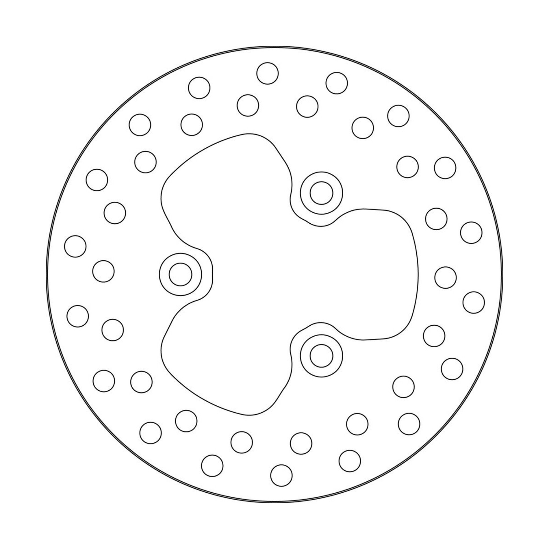 Disque de frein avant SBS 5187