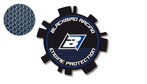 Stickers de couvercle d'embrayage Blackbird Yamaha 125 YZ 02-17 bleu/n