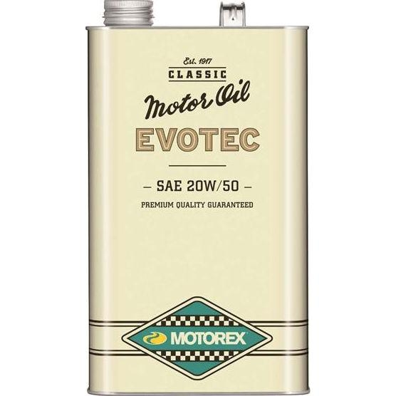 Huile moteur 4T Motorex Evotec SAE 20W50 5L
