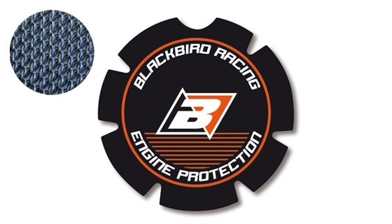Stickers de couvercle d'embrayage Blackbird KTM 144 SX 08-14 noir/oran