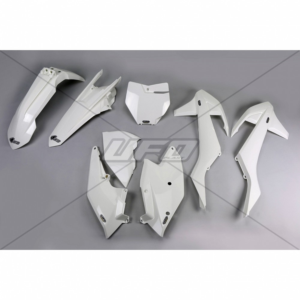 Kit plastique UFO KTM 125 SX 16-17 blanc