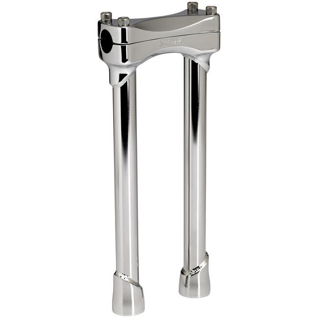 Pontet de guidon Biltwell Murdock chromé Ø 25,4 mm 12