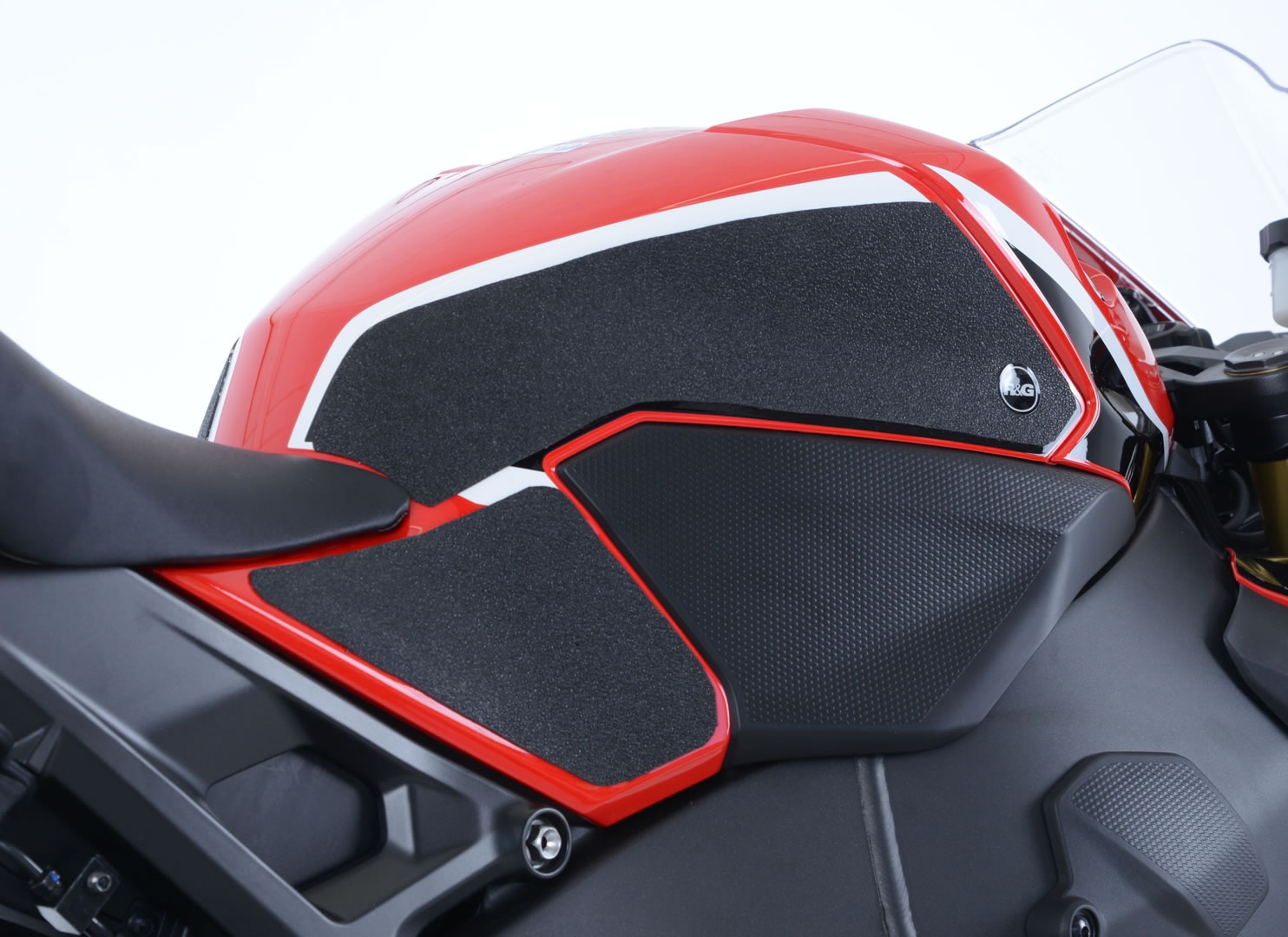 Kit grip de réservoir R&G Racing translucide Honda CBR 1000 RR 17-18