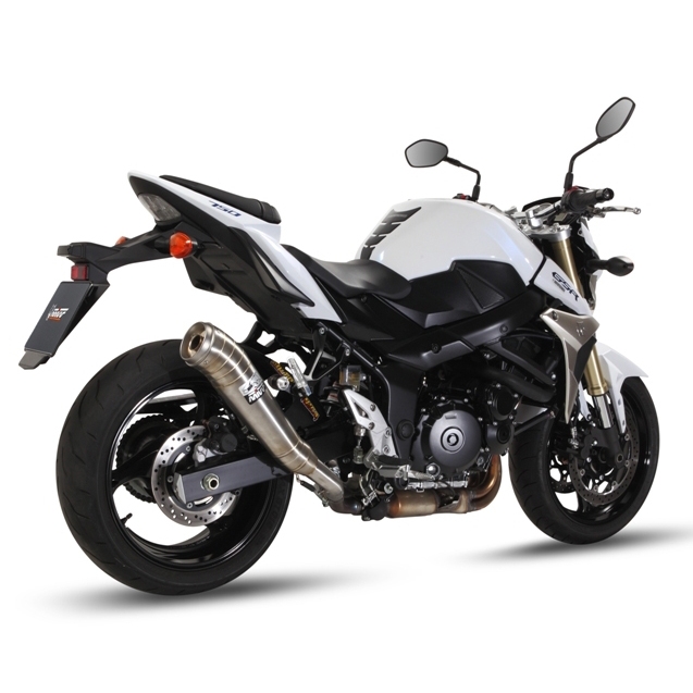 Silencieux MIVV Ghibli inox Suzuki GSR 750 11-