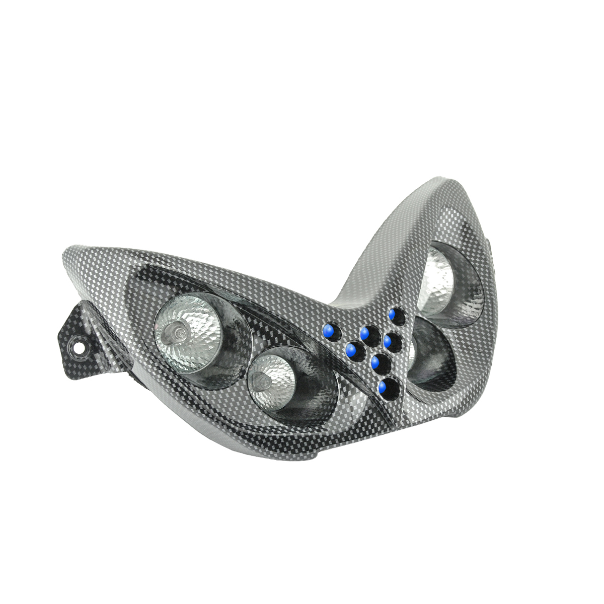 Masque 4 Halogènes Nitro Aerox - Sans LedsBlanc