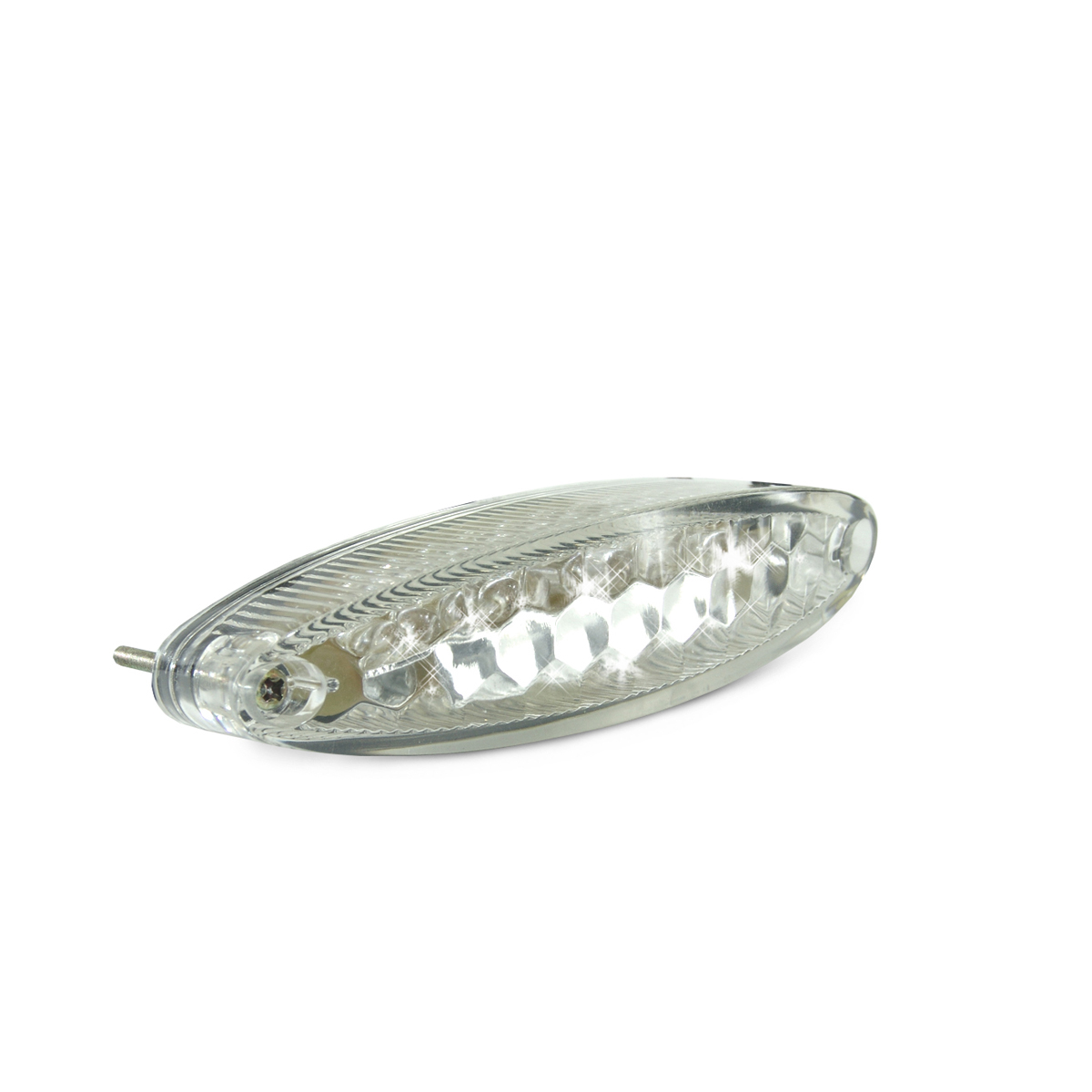 Feu TNT Space Plus Arrière 15 Leds Transparent avec éclairage plaque