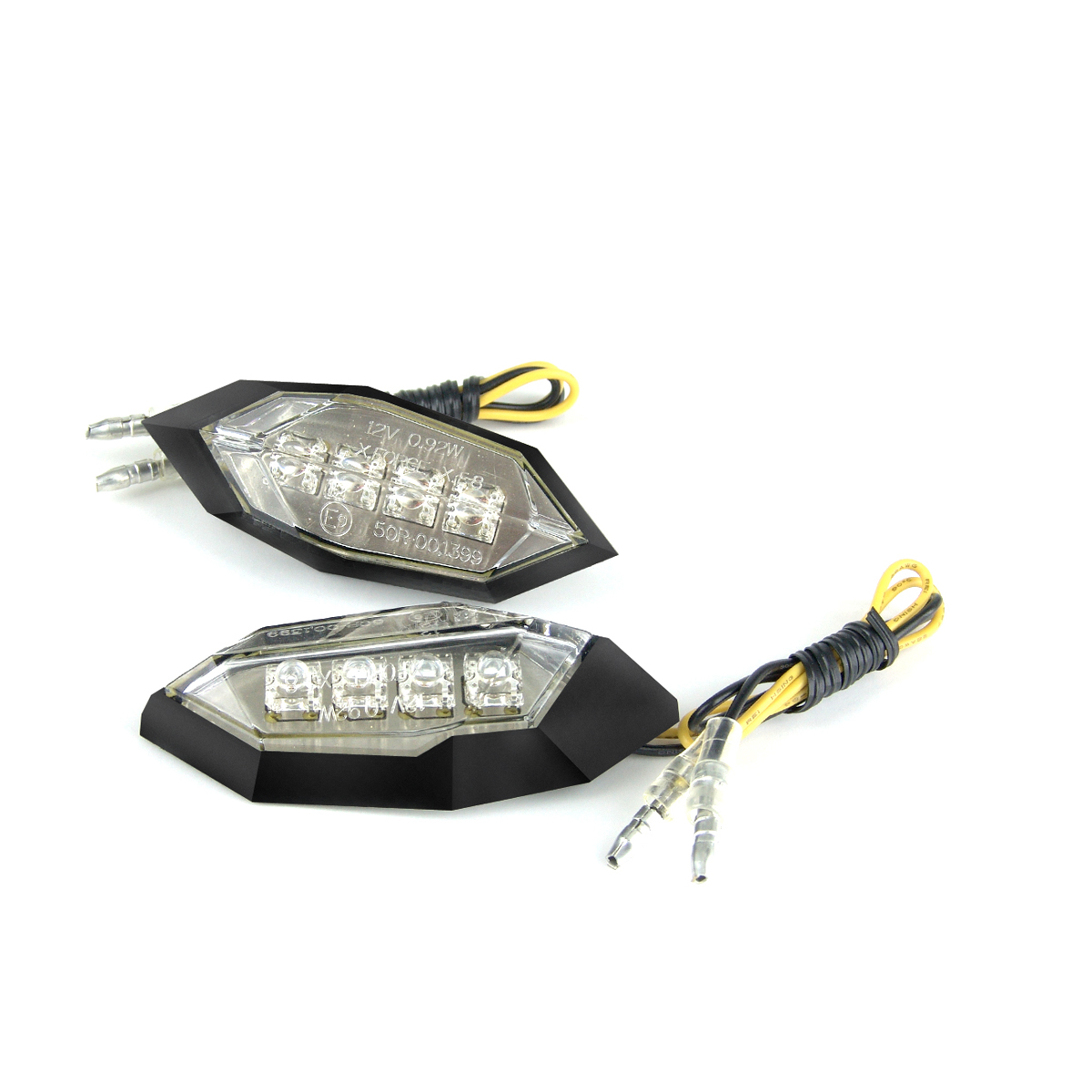 Clignotants TNT Tuning Cyclops LEDs homologué - Chromé