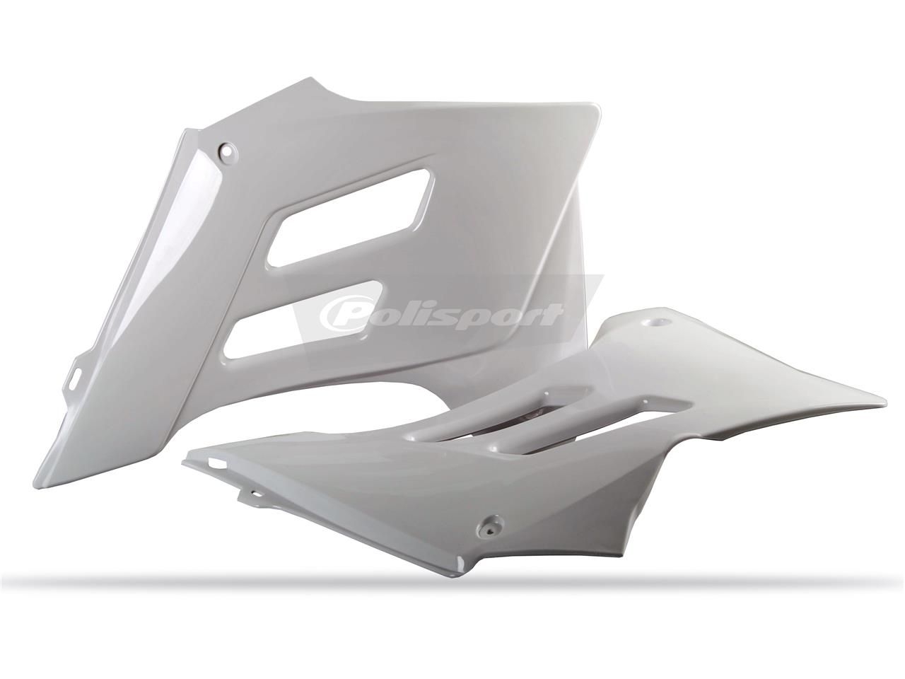 Ouïes de radiateur Polisport Gas Gas 125 EC 05-06 blanc
