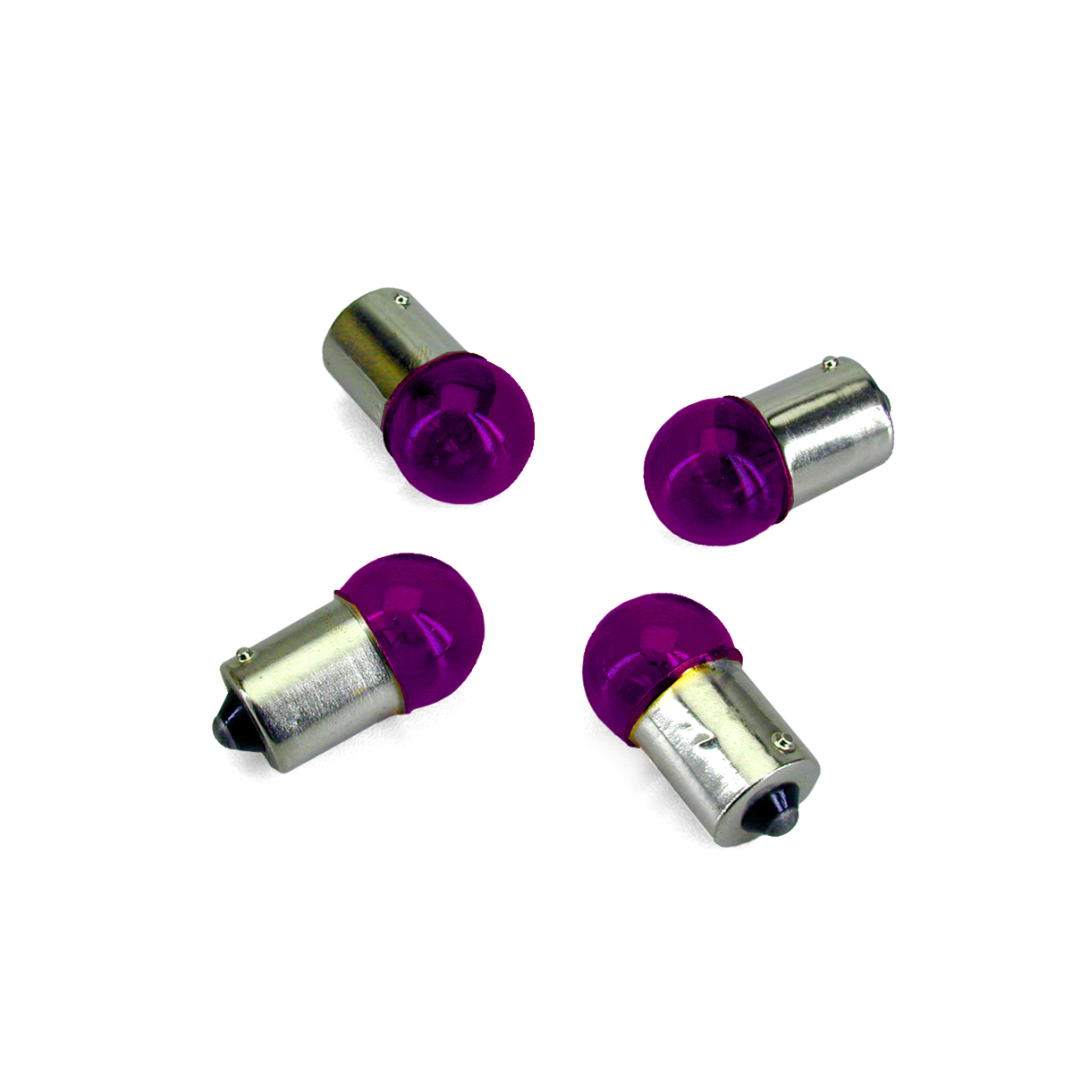 4 Ampoules BA15S Clignotants 12V 10W - Bleu
