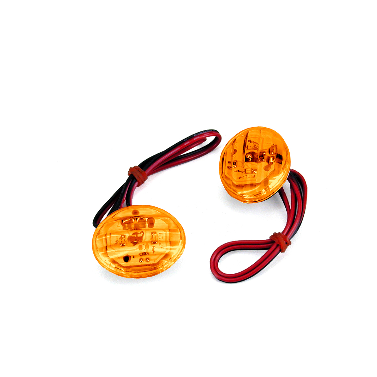 Paire de lampes TNT Cateye à coller - Blanc