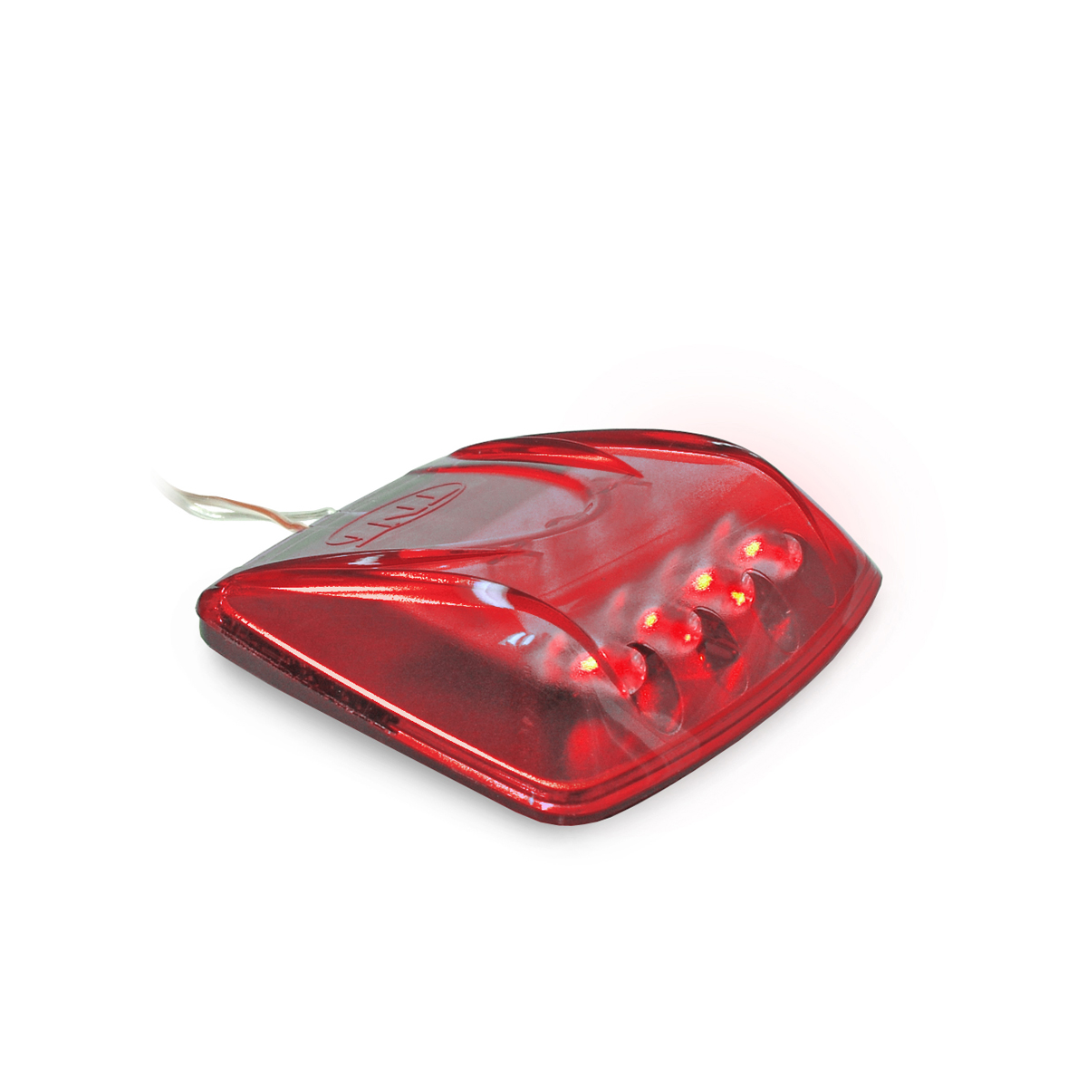 Lampe à leds TNT Frog à coller - Rouge