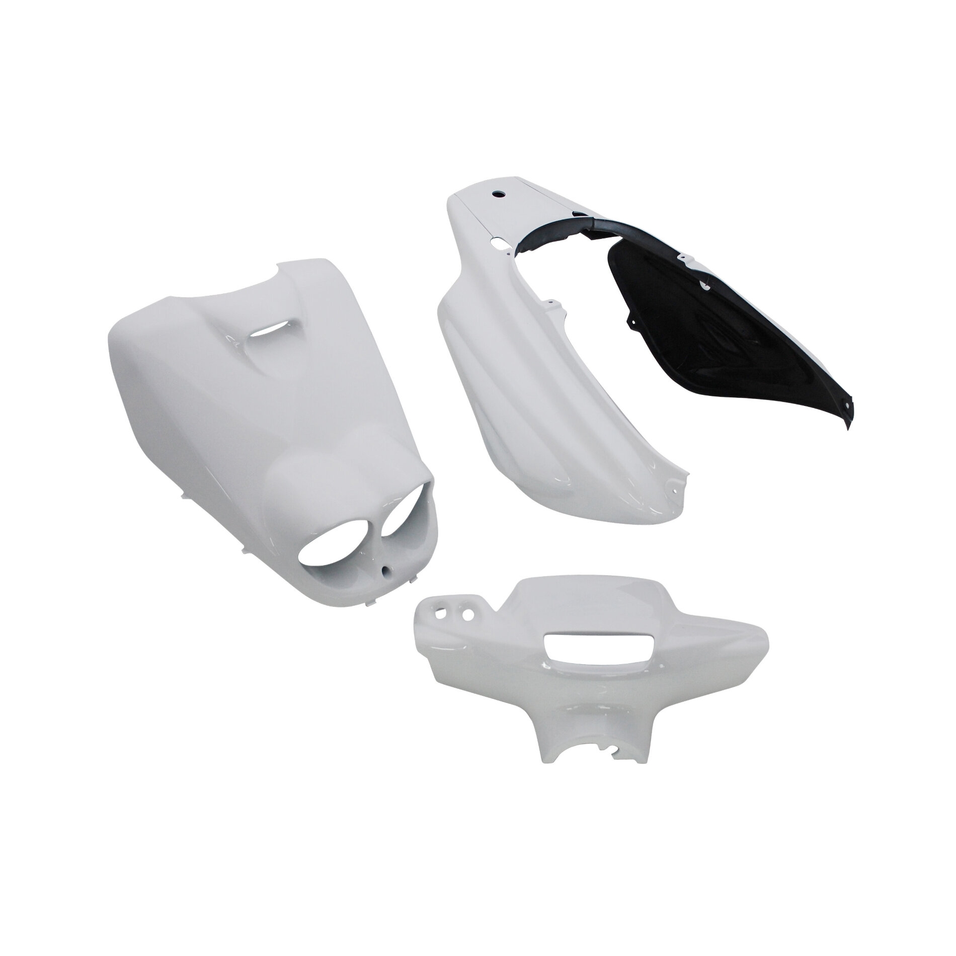 Kit carrosserie 5 pièces blanc brillant adaptable Booster rocket/BW's