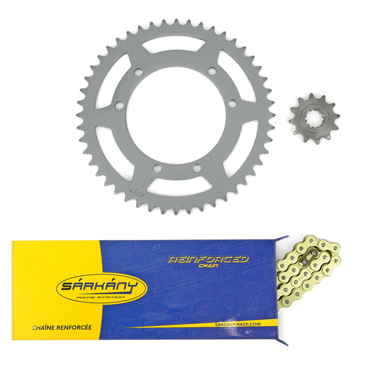 Kit chaîne Sarkany Peugeot XP6 98-02 - 12X52 (420) Origine