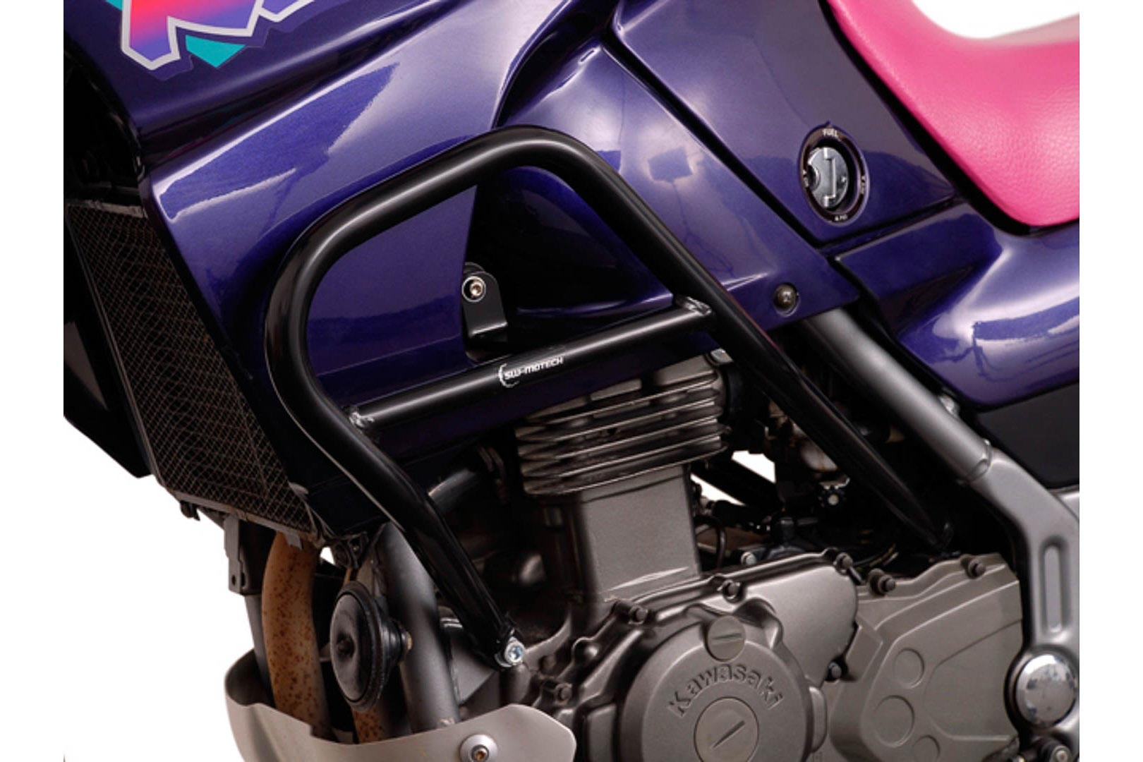 Barres de protection latérale SW-MOTECH noir Kawasaki KLE 500 91-05