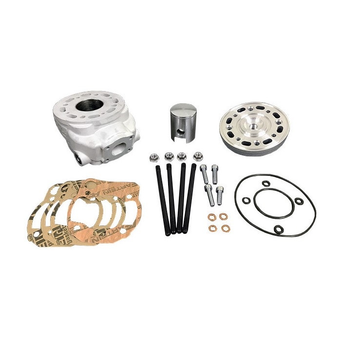 Cylindre Culasse alu Bidalot RF50WR adaptable Ø40 Minarelli AM6