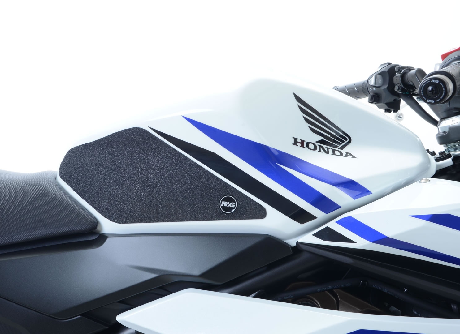 Kit grip de réservoir R&G Racing noir Honda CBR 500 R 16-18