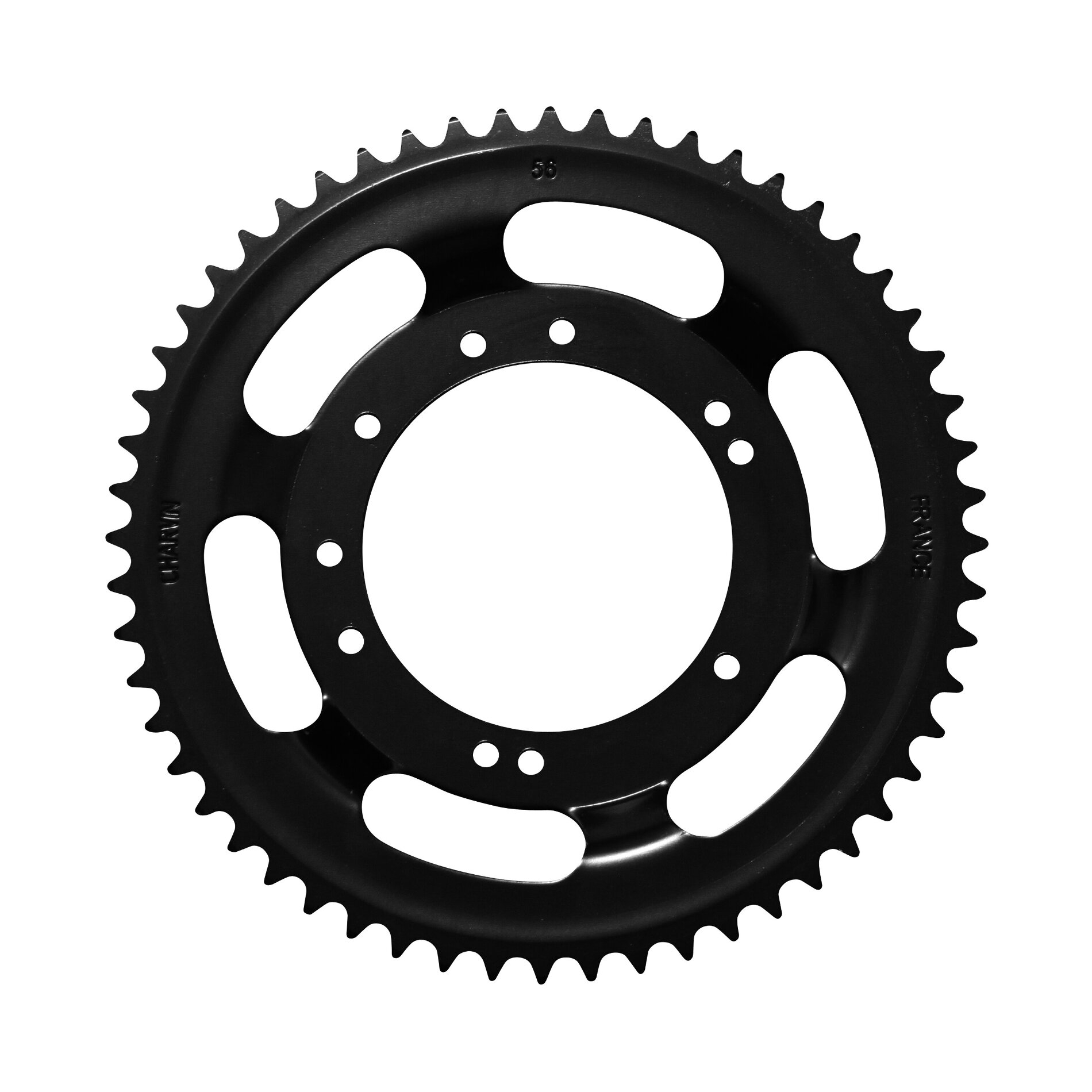 Couronne 1Tek Origine D.98 56 dents 10 trous Peugeot 103 roue alu grim