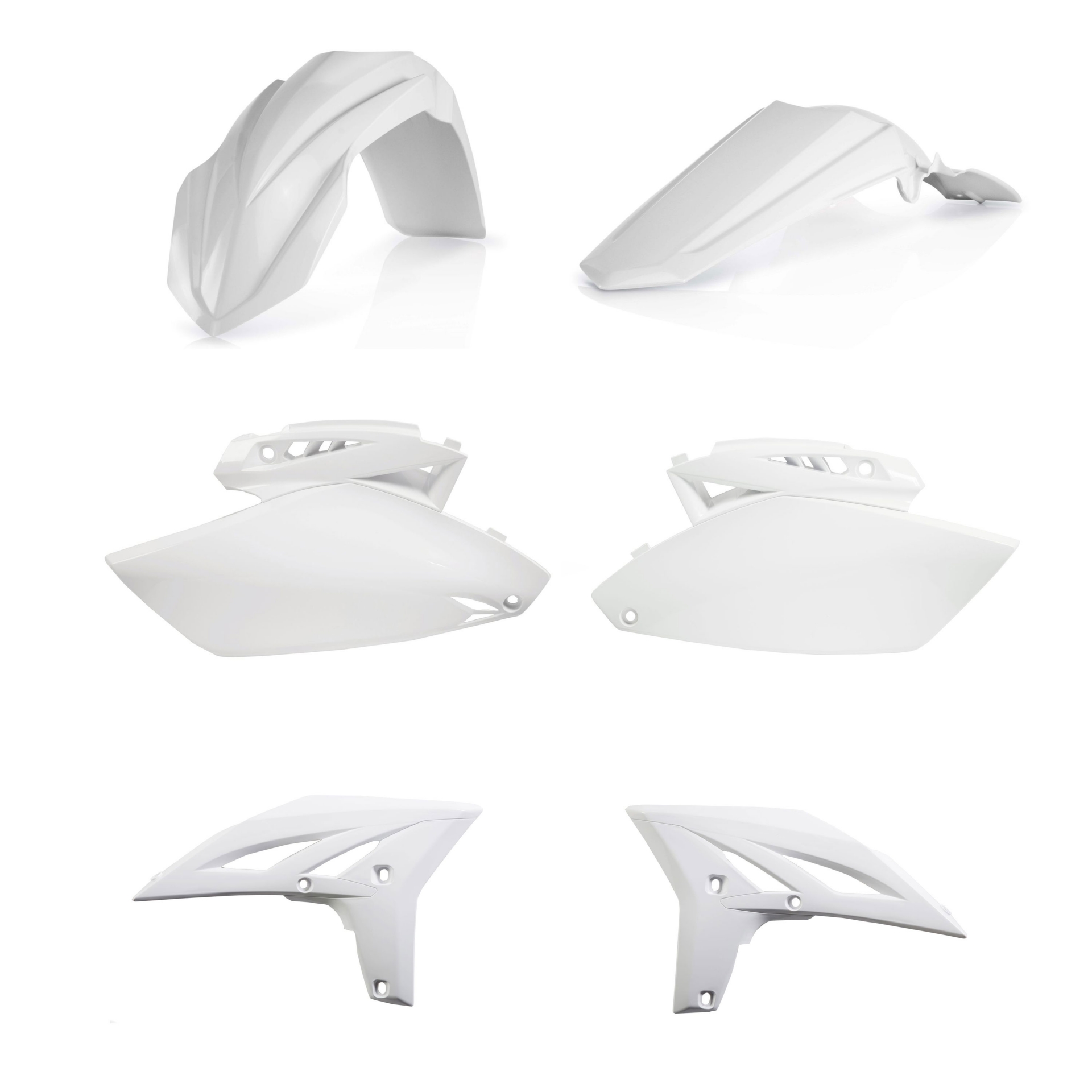 Kit plastiques Acerbis Yamaha 250 YZF 10-13 blanc