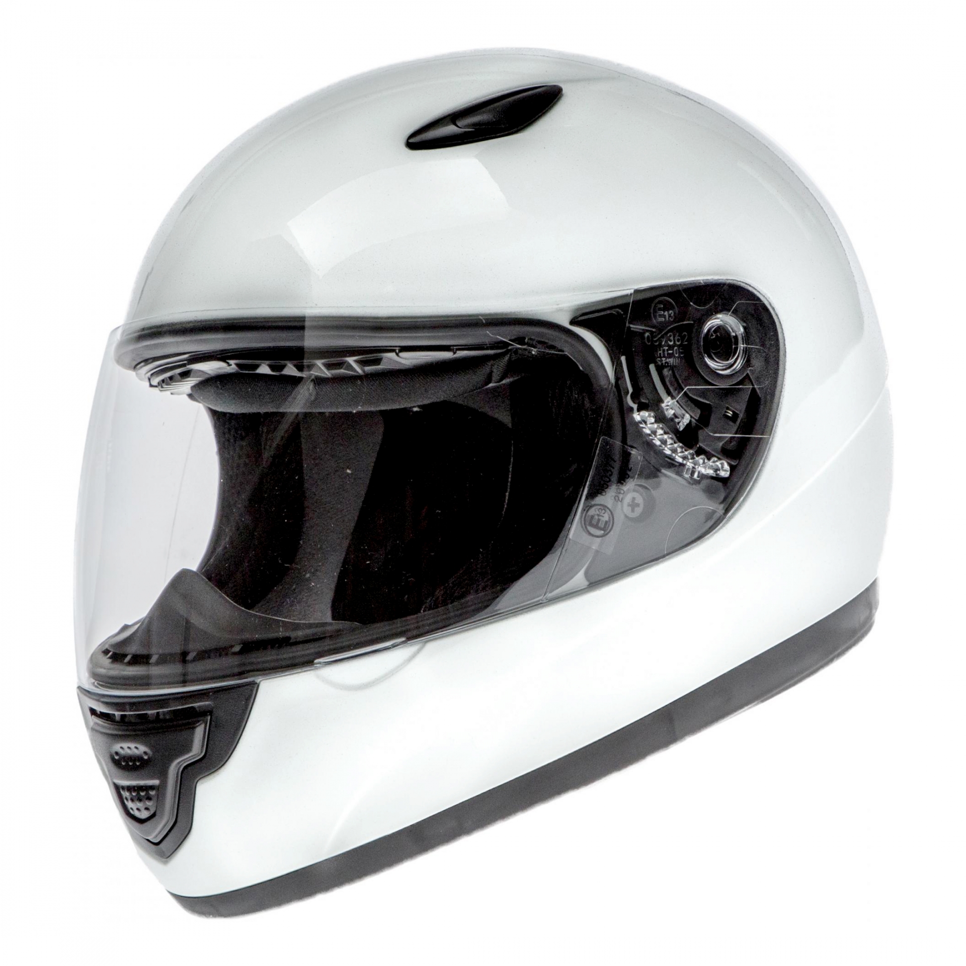 Casque intégral enfant TNT Mino blanc - S