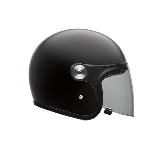 Casque jet Bell Riot noir mat - XS