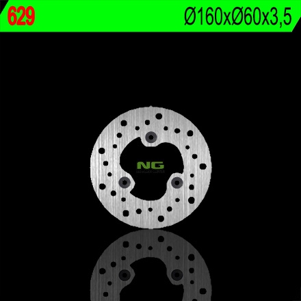 Disque de frein NG Brake Disc D.160 fixe avant - 629
