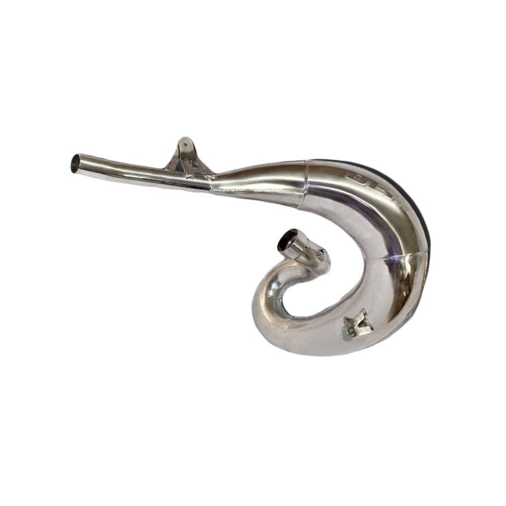 Pot d'échappement DEP acier/chrome Honda 125 CRM