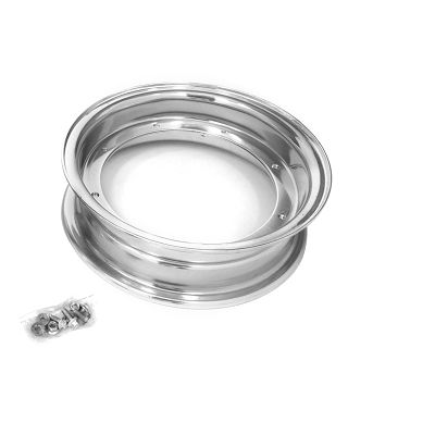 Jante avant/arrière complète chrome 10 pouce TNT City 1 / City 2 / Ves