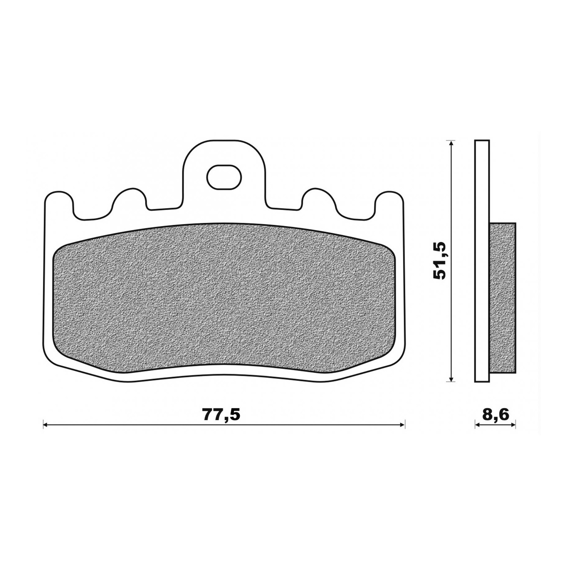 Plaquettes de frein Newfren BMW R 1200 GS / K 1200 GT