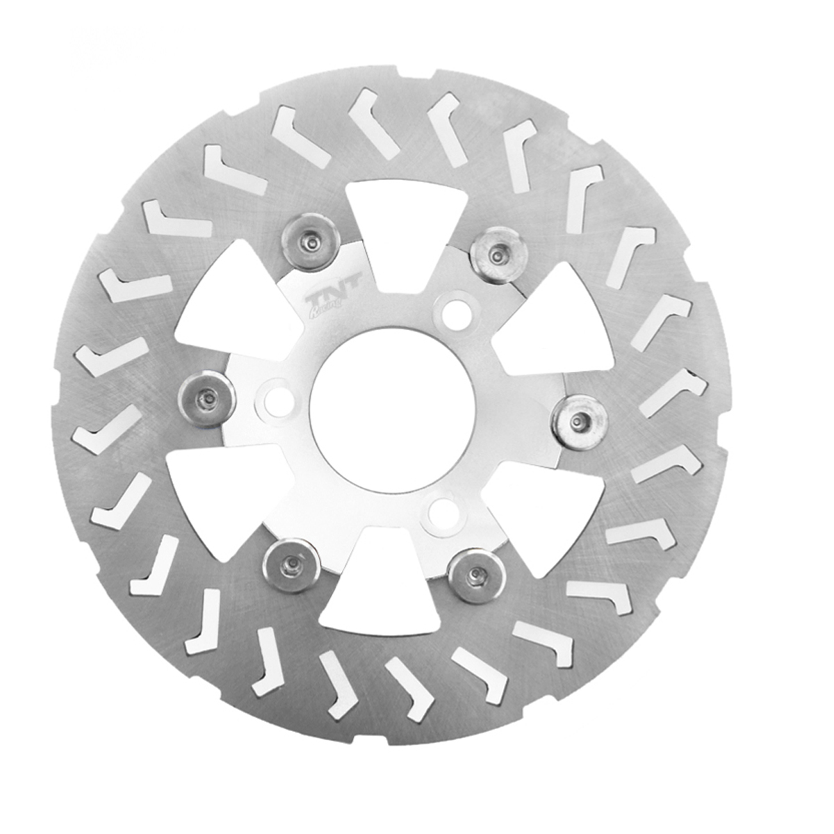 Disque de frein TNT Racing D.240 flottant Nitro/Aerox Argent