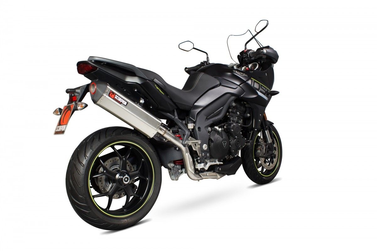 Silencieux Scorpion Serket inox Triumph Tiger 1050 13-17