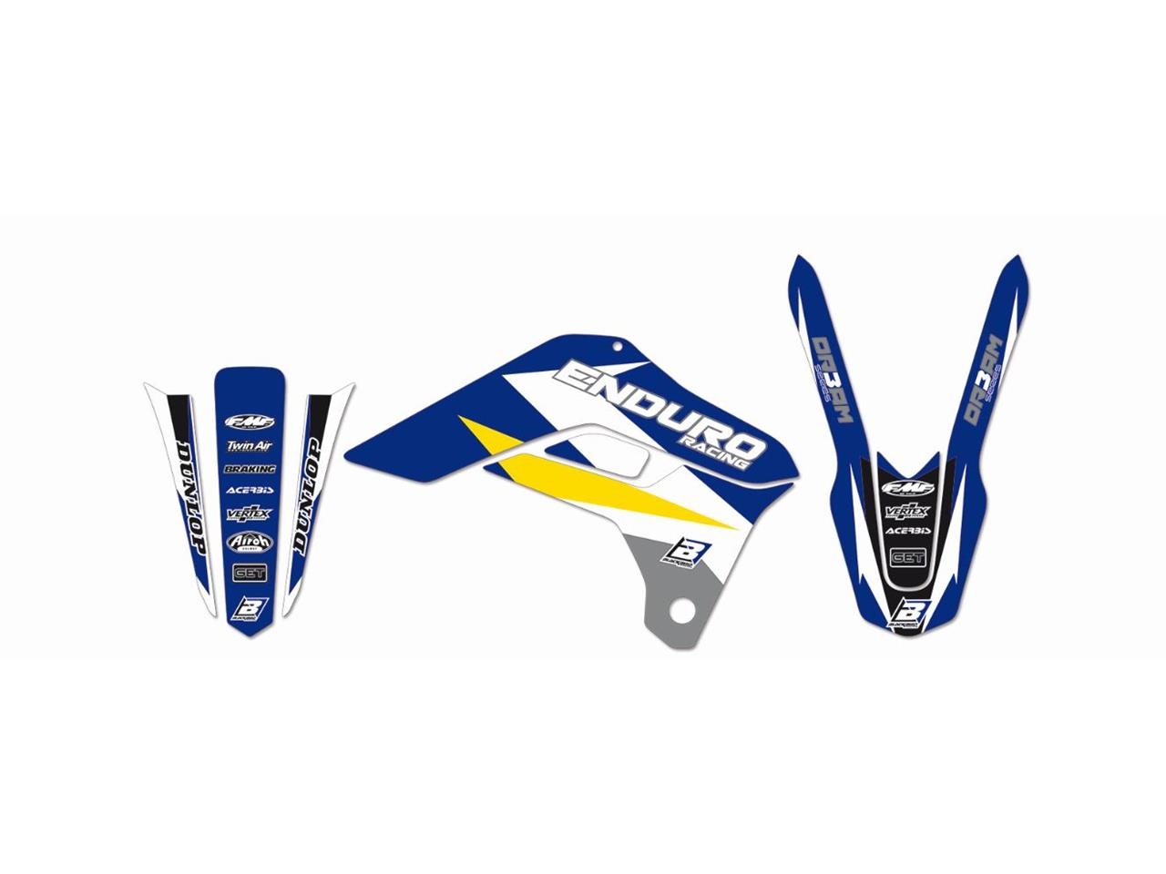 Kit déco Blackbird Dream Graphic 3 Sherco 450 SEF-R 2017