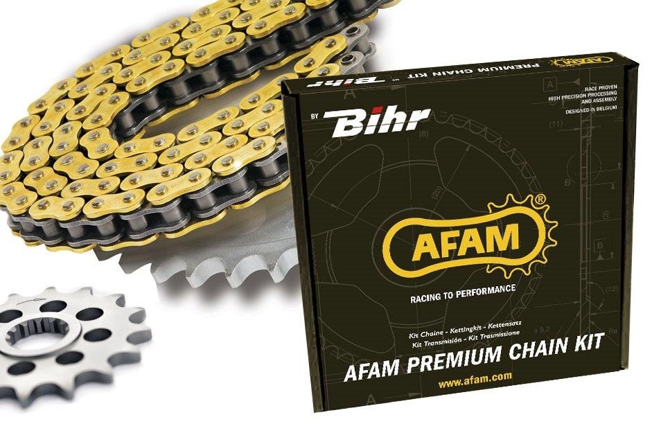 Kit Chaine Afam 11x53 420 type R1 Aprilia SX