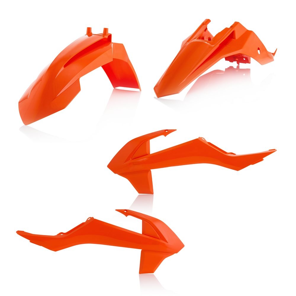 Kit plastique Acerbis KTM 65 SX 16-18 (orange 2)