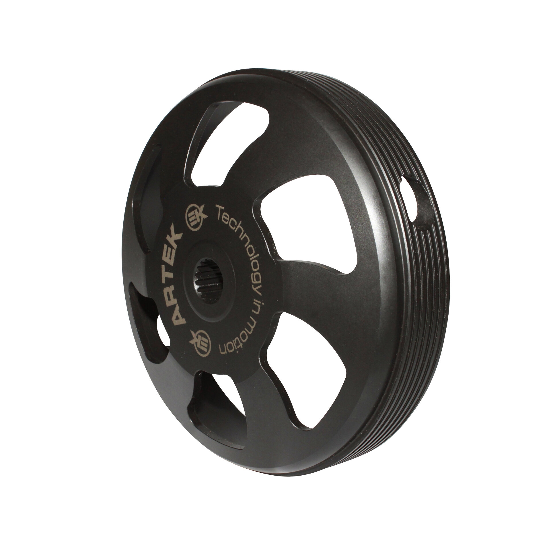 Cloche d'embrayage D.107 Artek k2 pour MBK Booster/Nitro/Yamaha BW's/A
