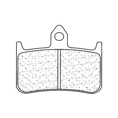 Plaquettes de frein Carbone Lorraine 2245A3+