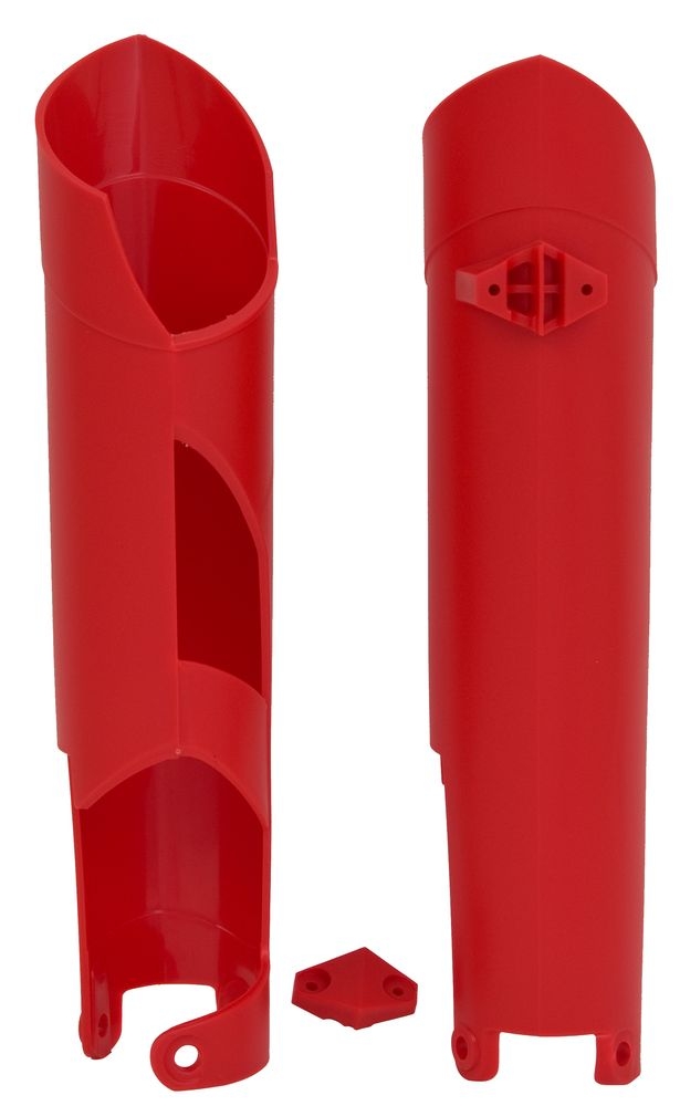 Protection de fourche Racetech Rouges pour Gas Gas EC 250 09-13