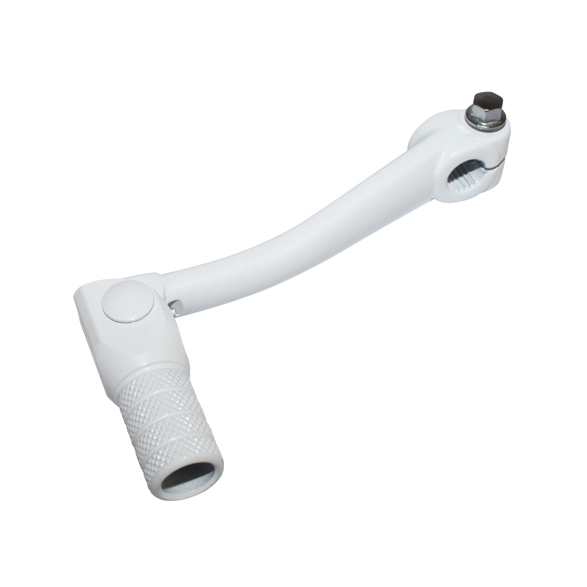 Sélecteur de vitesse Replay pliable alu blanc Minarelli AM6