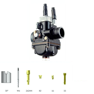 Carburateur type PHBG 17.5 Racing black édition
