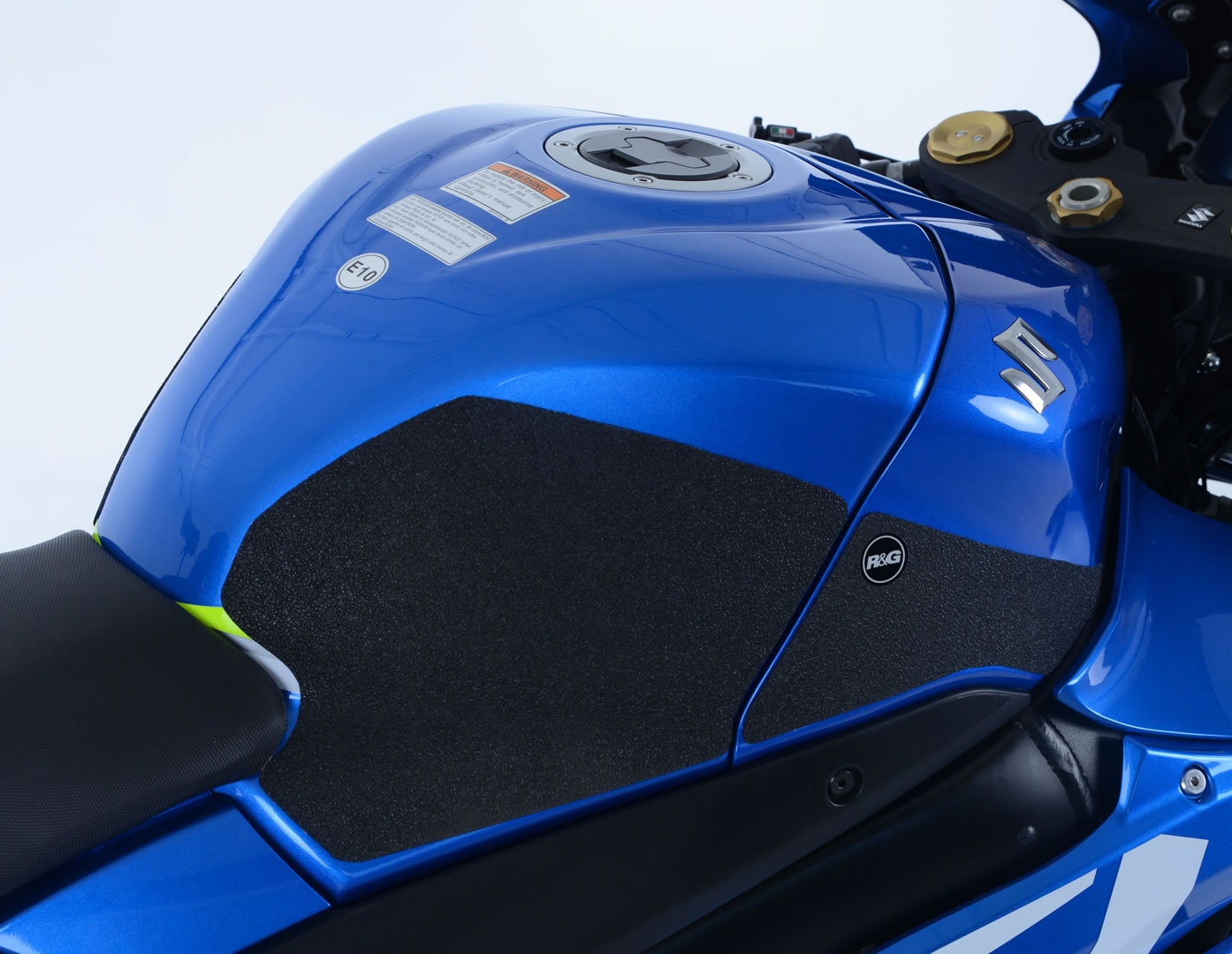 Kit grip de réservoir R&G Racing noir Suzuki GSX-R 1000 17-18