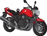 Porte clés Suzuki Bandit 650