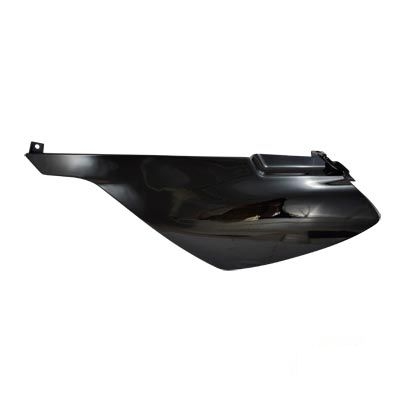Coque arrière gauche Derbi Senda -11 / DRD -06 noir