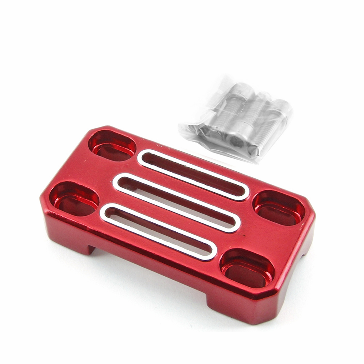 Pontet de guidon TNT lighty 70/85 rouge anodise