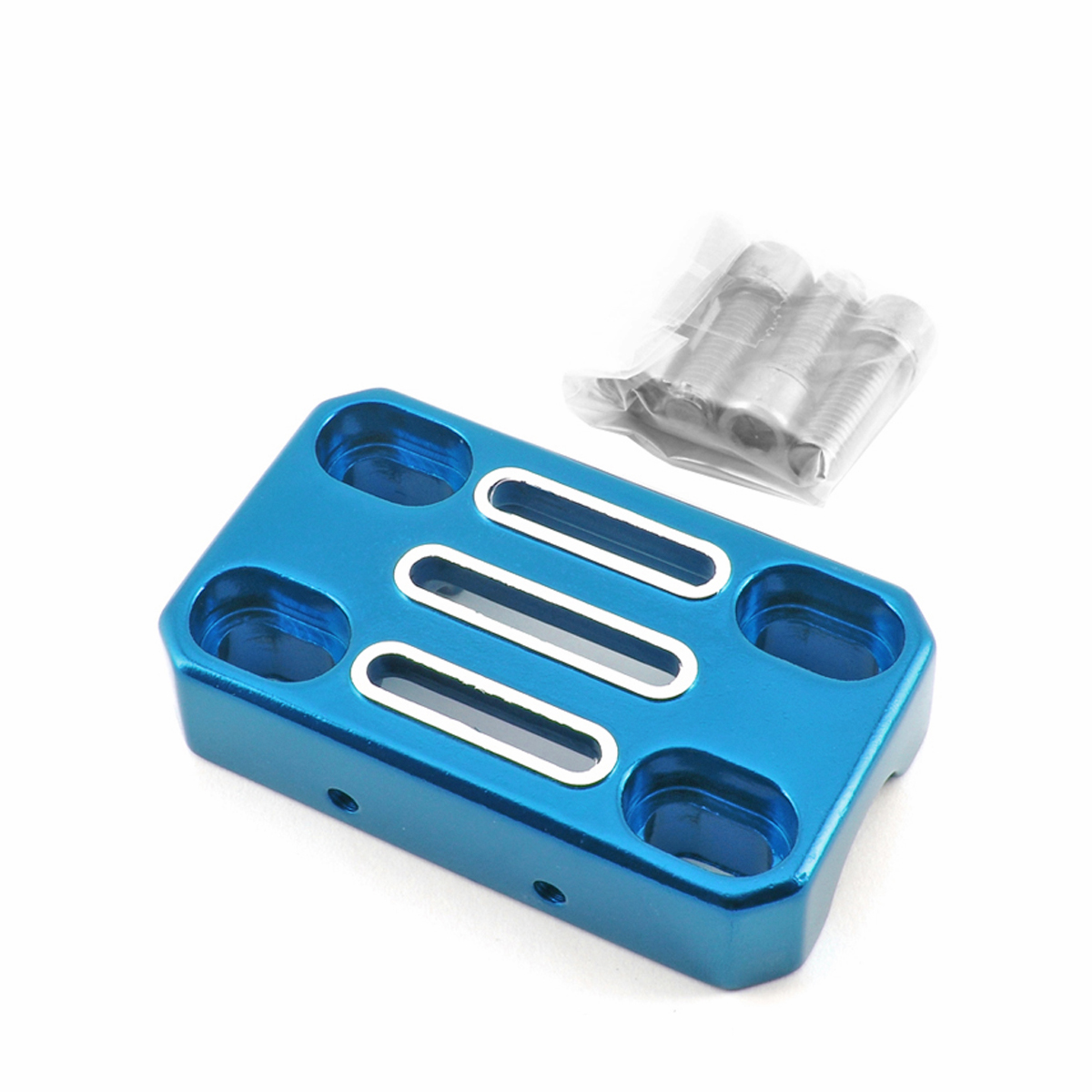 Pontet de guidon TNT lighty 55/70 bleu anodise